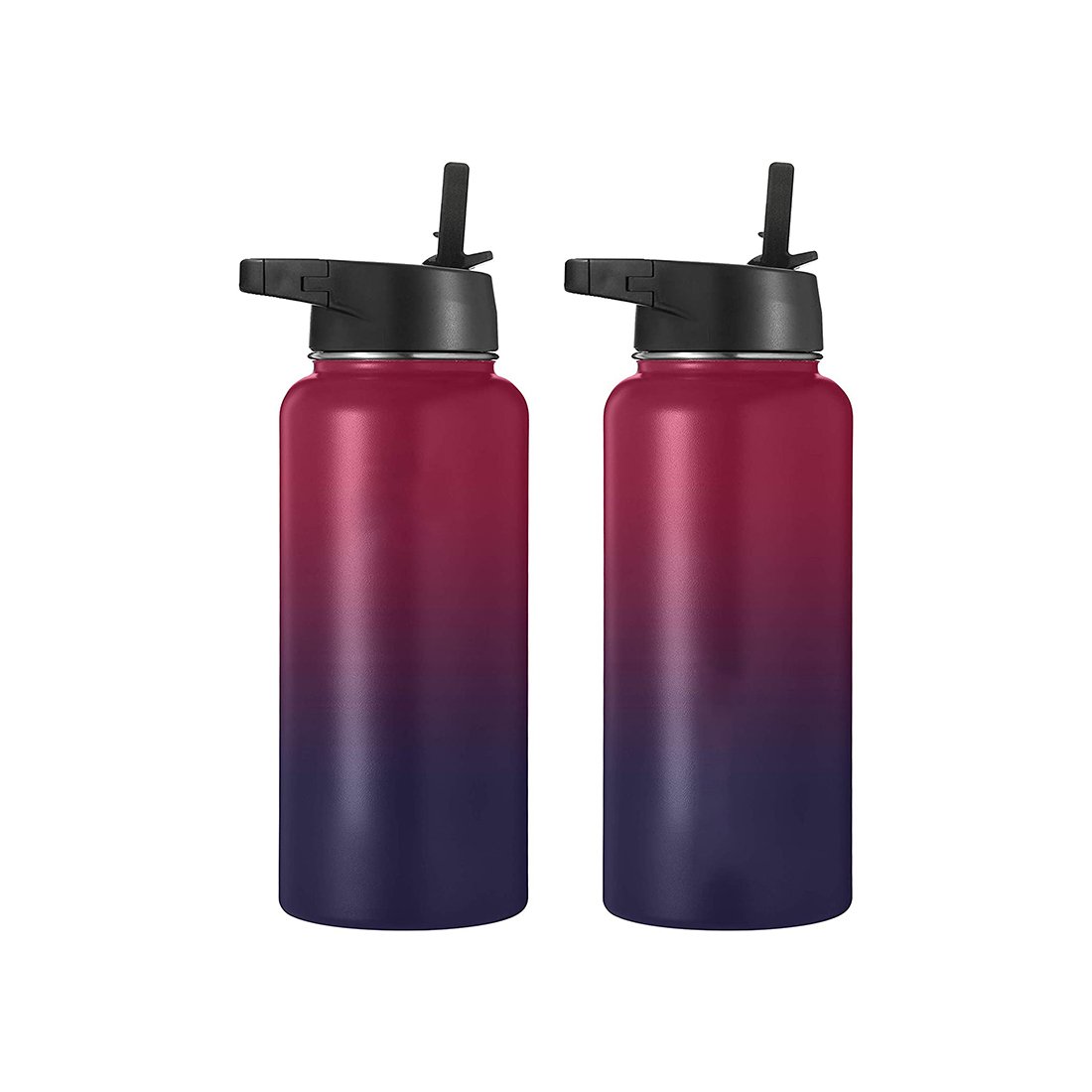 Quality Thermos Insulated Flask Bottle Wholesale Pink Metal Stainless Steel 32oz Vacuum Insulated Sport Water Flask Bottle