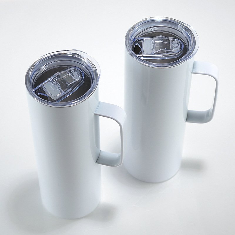 Insulated Portable Lid Stainless Steel Water Bottle Thermal Mug Beer Cups Coffee Tumbler