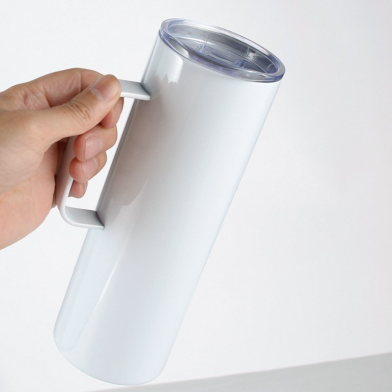 Insulated Portable Lid Stainless Steel Water Bottle Thermal Mug Beer Cups Coffee Tumbler