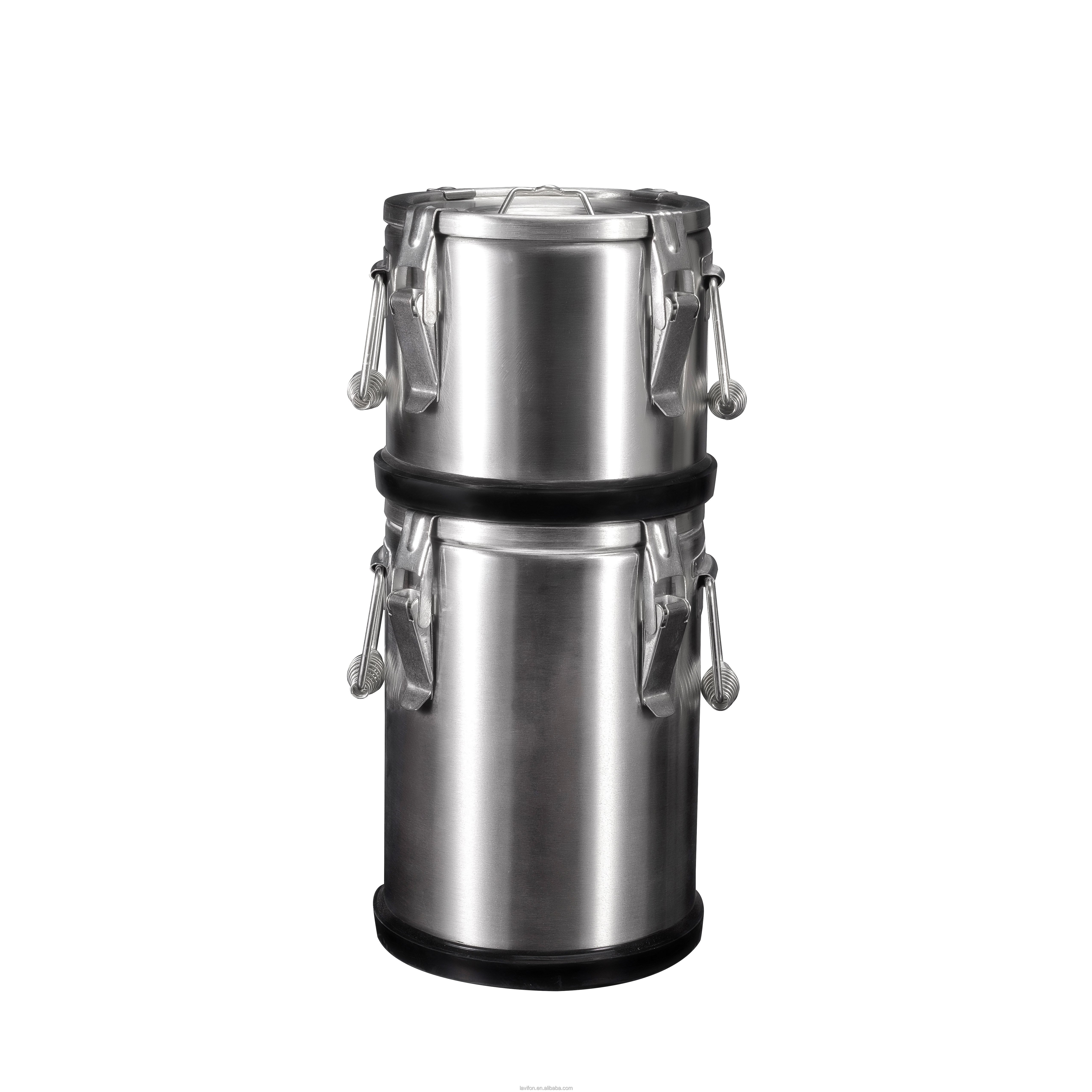 Lavifon Factory Directly Sales Food Insulated Barrel Liquid Bucket Food Warmer Commercial Stainless Steel Camping Portable