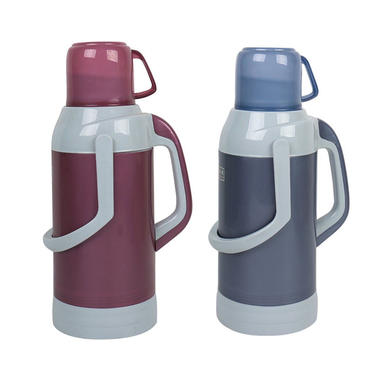 One Stop Shopping Manufacture Customized Logo Hot Tea Water 3.2L Plastic Vacuum Flask Thermos Vacuum Flask with Glass Refill