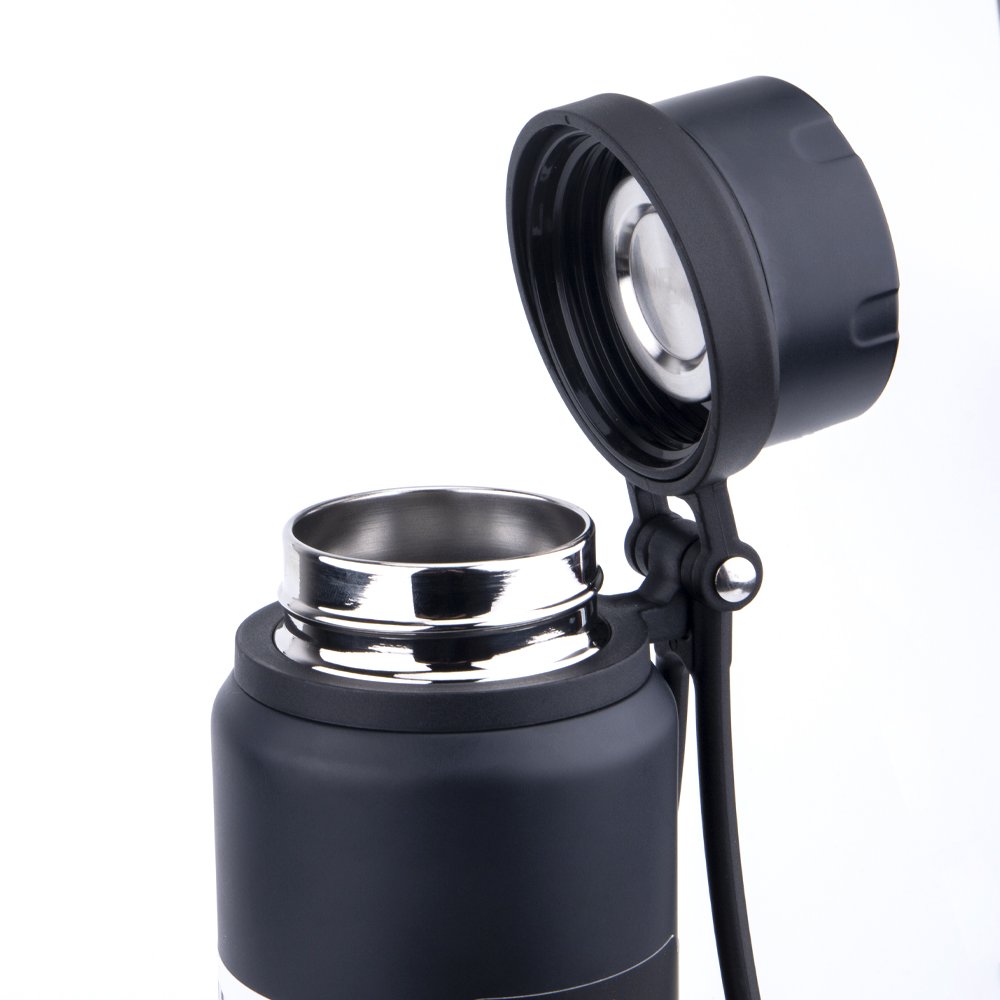 2020 New Design Wide Mouth Portable Sports Drinking Metal Water Bottle, Double wall Stainless Steel Insulated Hydro Vacuum Flask