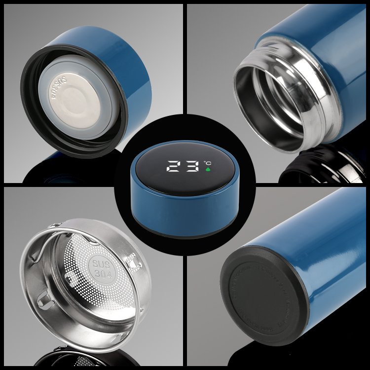 Ailingalaxy 500ml best smart sports water bottle for bathroom hot and cold