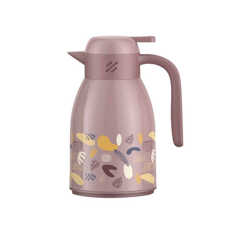 SUNLIFE vacuum flask Food Grade PP body Glass Inner Thermos Vacuum Flask thermal jug