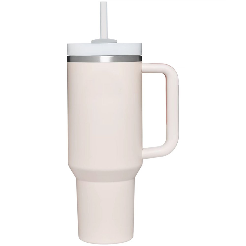40OZ Adventure Tumbler Stainless Steel Thermos Vacuum Cups With Handle And Straw Travel Water Bottle BPA Free Large Mug