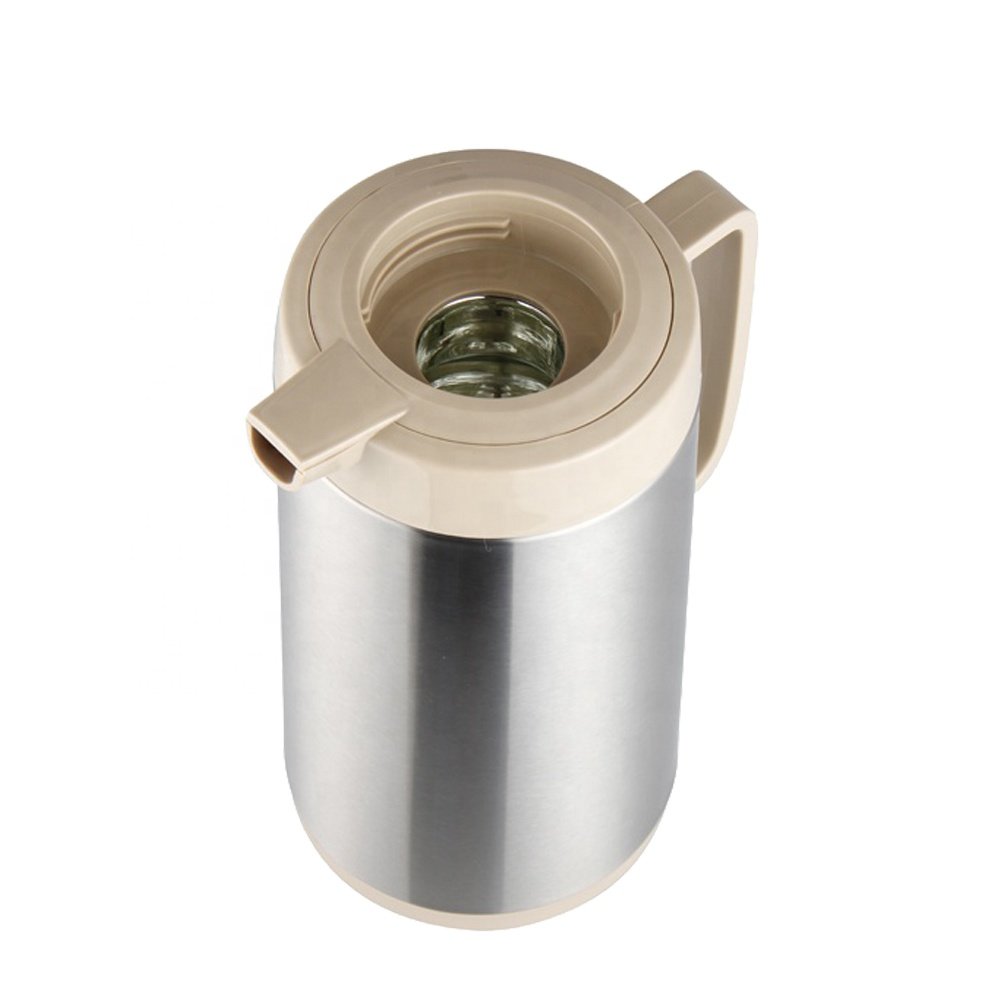 Brand HAPPY LION Classic Design Stainless Steel Glass Lined Refill Insulated Vacuum Flask Tea Pot for Coffee 302S Series