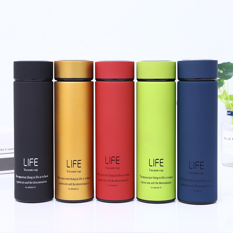 FX Factory Classic Double Wall 500ml Stainless Steel Vacuum Flask 304 Thermos Bottle with Custom Logo for Gift Use