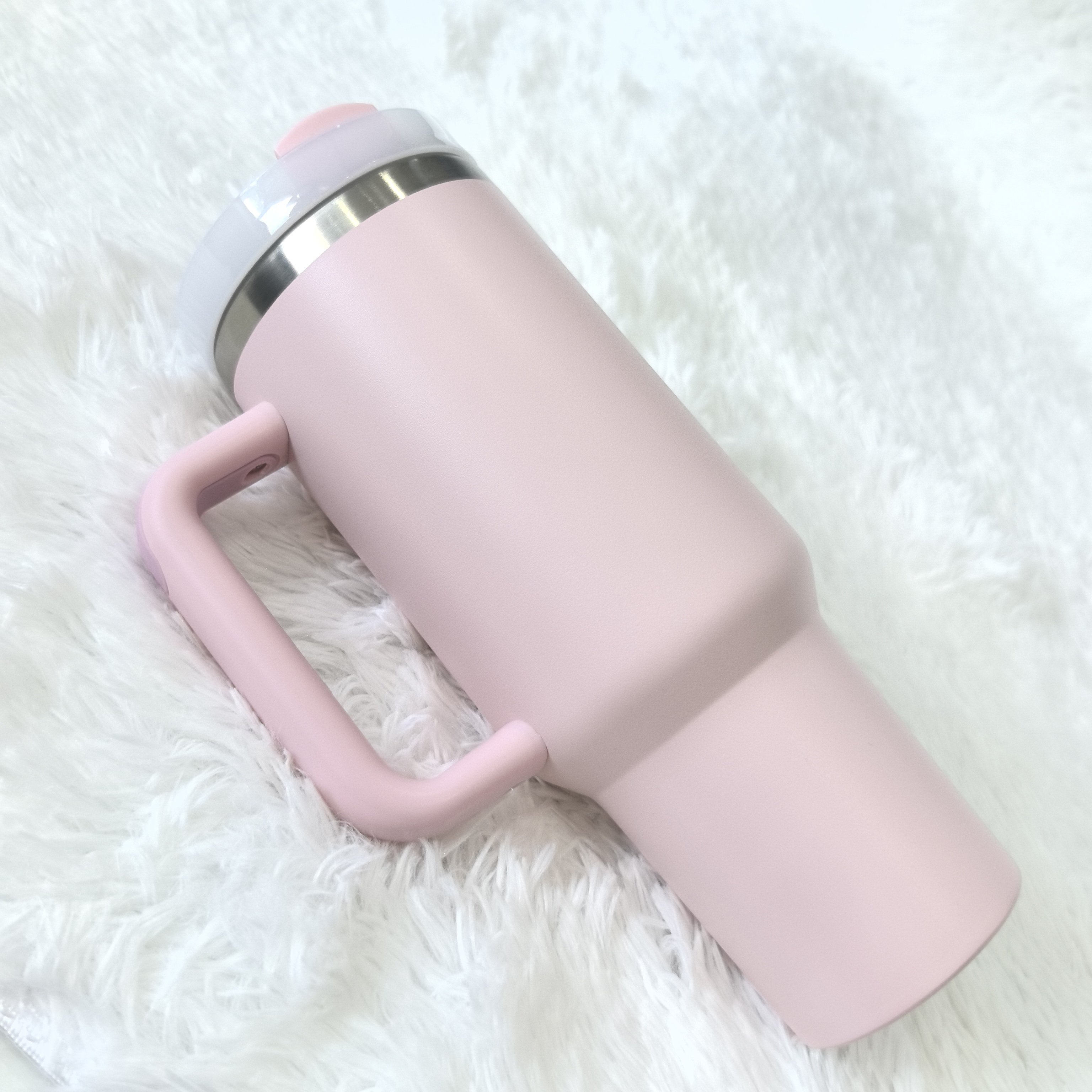 Upgrade 20oz 30oz 40oz Pink Tumblers Wholesale Bulk 1200ml Copo Termico Vacuum Flask Water Bottle Thermo Drink Cup For Coffee