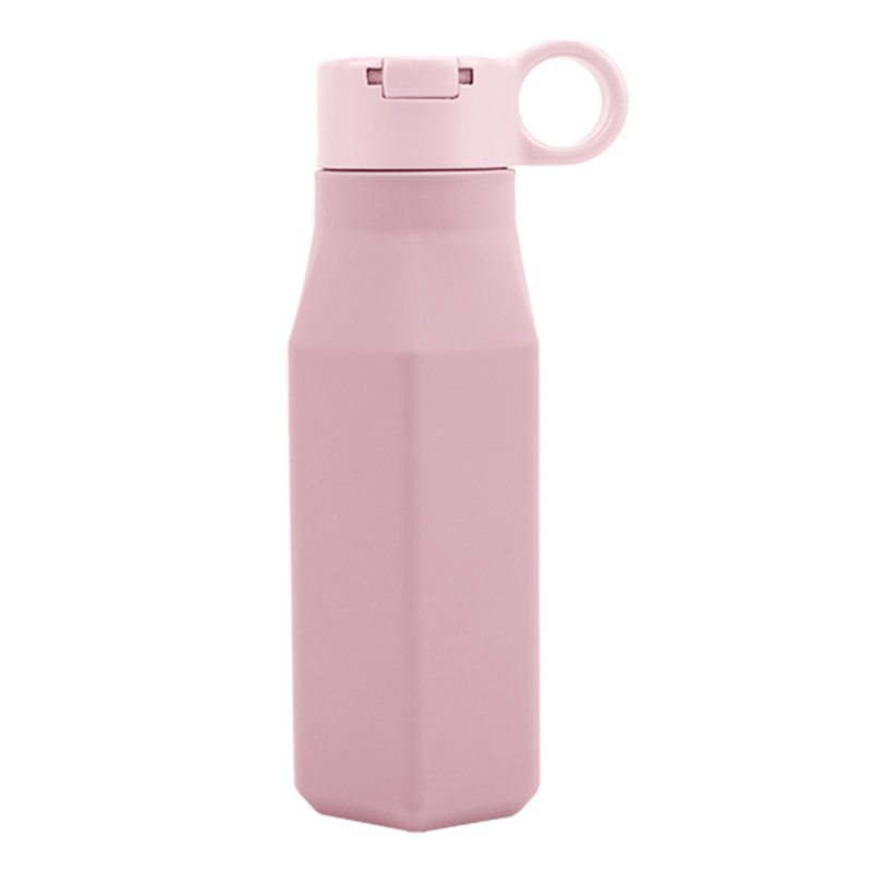 350ML Silicone Foldable Water Bottle Bottle Water Bottle With Straw