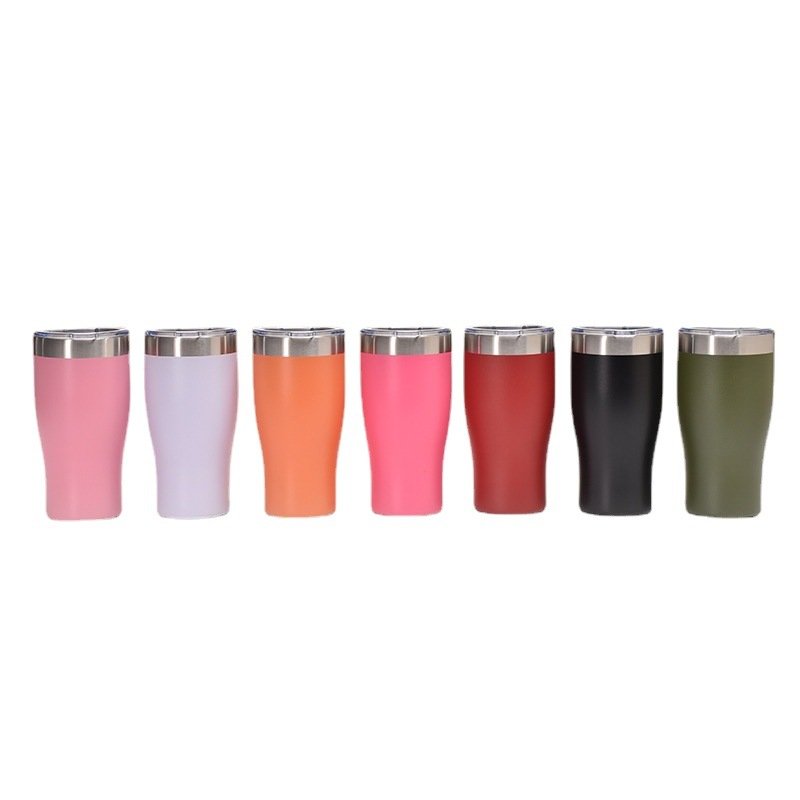 wholesale products 20oz double wall Vacuum Insulated Car Cup powder coated tumbler Thermal stainless steel coffee mug with lid