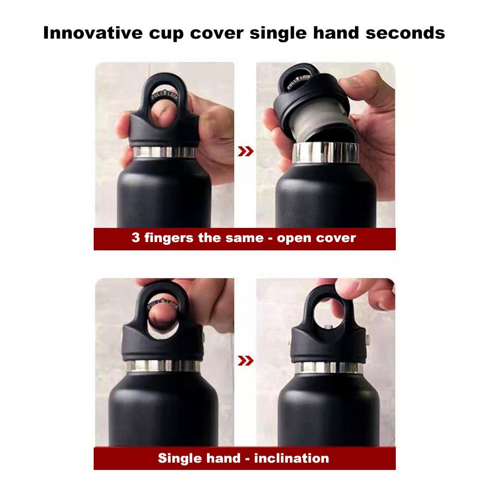 Revomax Insulated Simple Mug Gifts Stainless Steel Thermoses Water Bottle Vacuum School Travel Coffee Tumbler