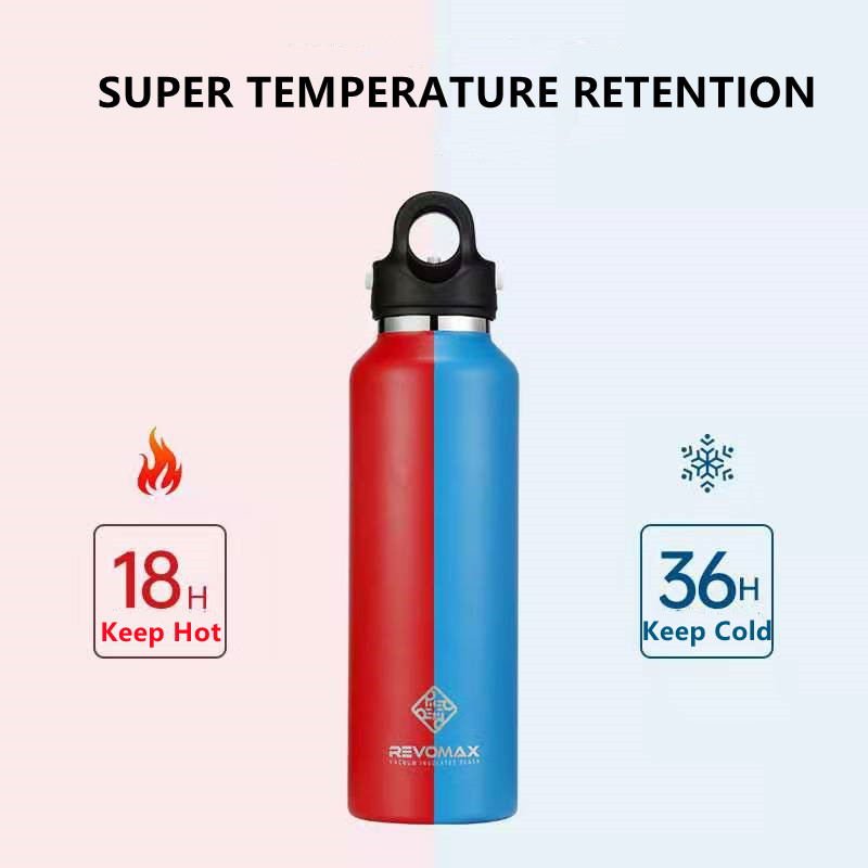 Revomax Insulated Simple Mug Gifts Stainless Steel Thermoses Water Bottle Vacuum School Travel Coffee Tumbler
