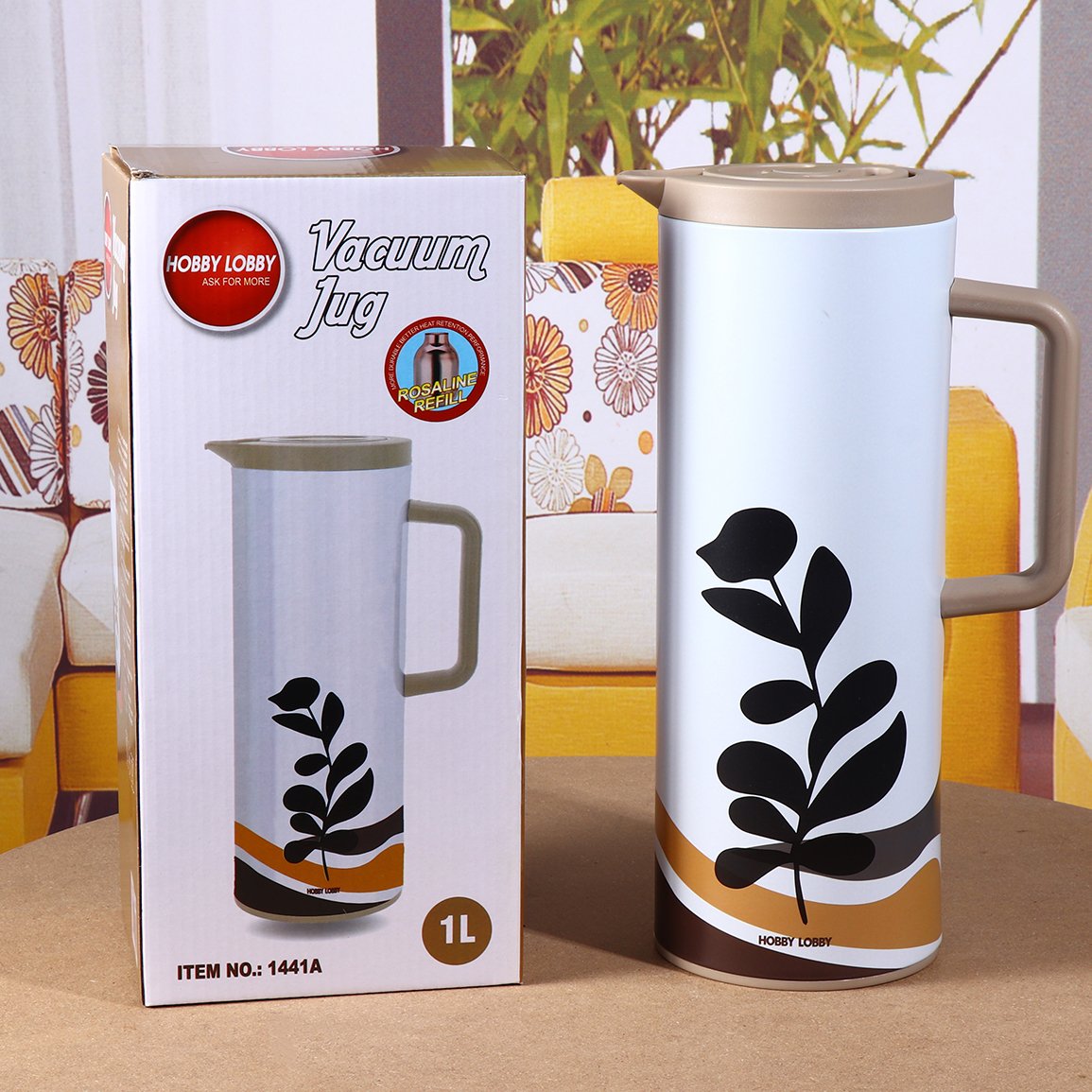 Hobby Lobby 1441 Modern Small Metal Syphon Espresso Vacuum Flask Silicone Portable Thermos Coffee Pour Pot Jug