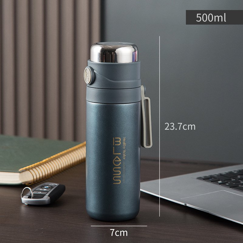 Sport Thermos Insulated Double Wall Stainless Steel Leak Proof Vacuum Water Bottle Keep Hot and Cold with Lid