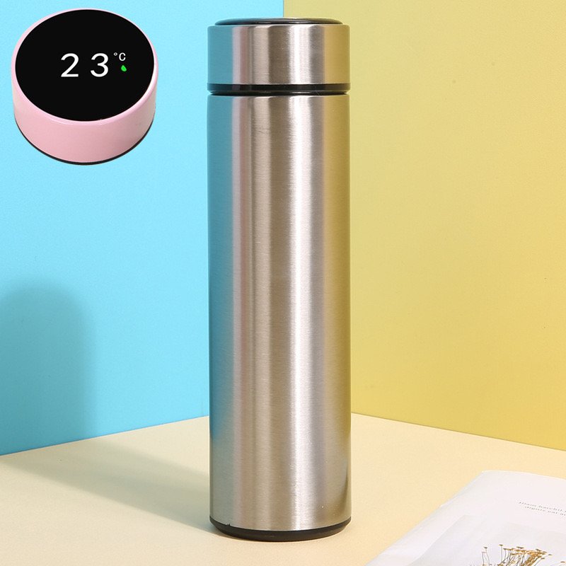 Intelligent LED Gradient Temperature Display 304 Stainless Steel Vacuum Flask Business Travel Thermal Insulation Thermos Cup