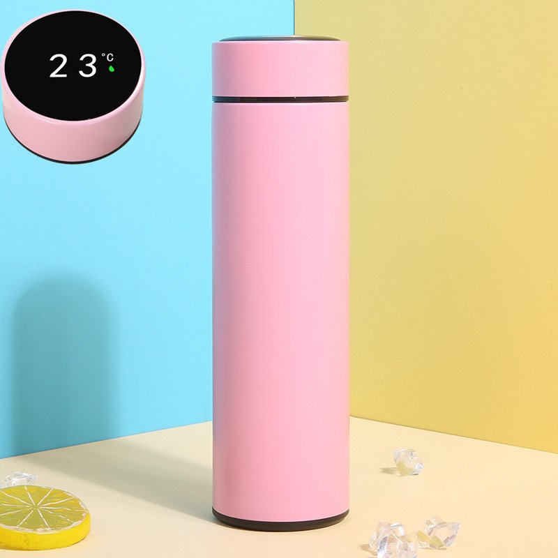 Intelligent LED Gradient Temperature Display 304 Stainless Steel Vacuum Flask Business Travel Thermal Insulation Thermos Cup