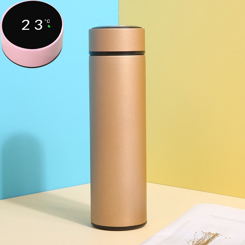 Intelligent LED Gradient Temperature Display 304 Stainless Steel Vacuum Flask Business Travel Thermal Insulation Thermos Cup