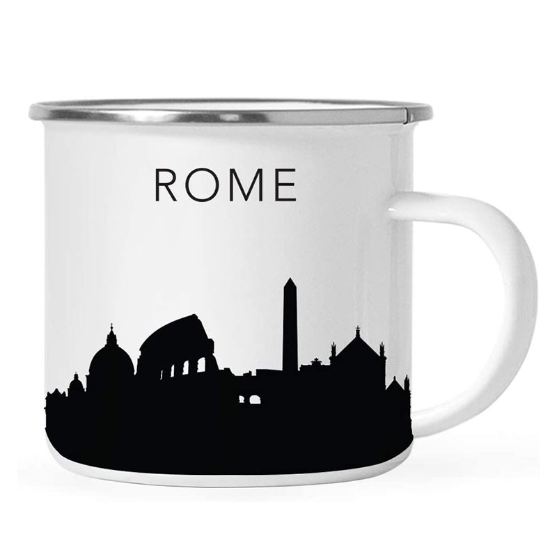 Enamelware Good Price BSCI Camping Cup Metal Tin Coffee Camp Enamel Mug Custom Logo