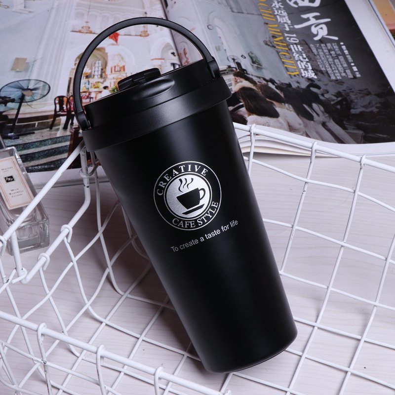 500ml Double Wall Stainless Steel Vacuum Flasks Car Thermocup Coffee Tea cup Travel Mug business Thermol Bottle Thermos Tumbler