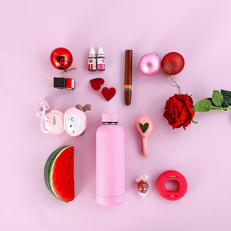 Hot Selling 350ml 500ml 750ml 1000ml Small Mouth Double Wall 304 Stainless Steel Vacuum Flask Water Bottle