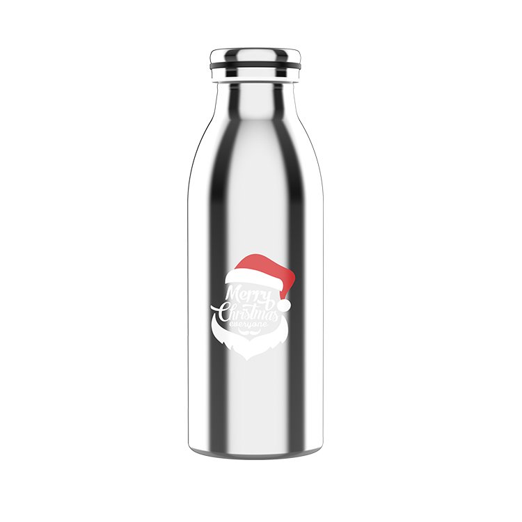 Slim Thin Stainless Steel Vacuum Insulated Thermos Water Bottle Leak Proof Eco-Friendly Travel Thermos Cup Sports Drink Bottle