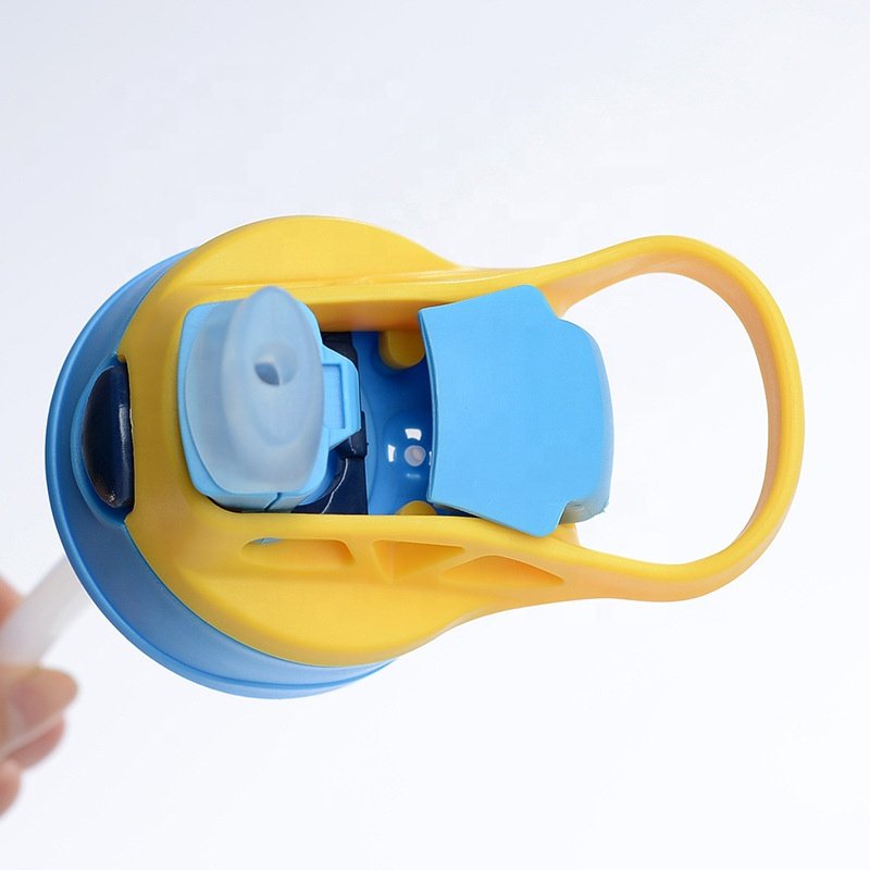 DIY blank 12oz 350ml Vacuum Insulated sublimation kids water bottle with straw Heat Transfer Tumbler stainless steel for school