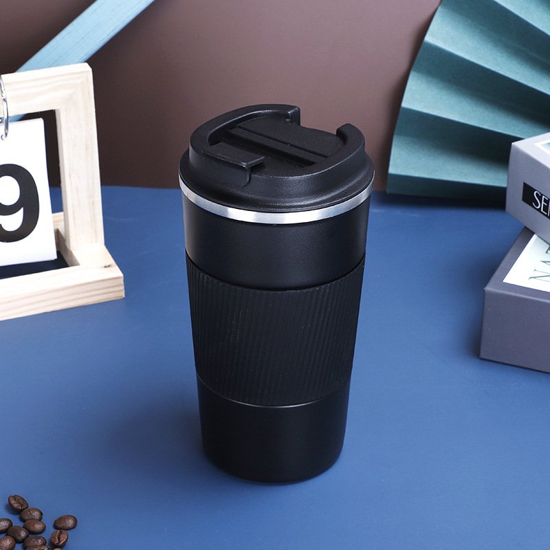 High-end Quality Fashionable 10OZ Coffee Mug Stainless Steel Double Layer Cold Water Cup Portable Handle Coffee Cup