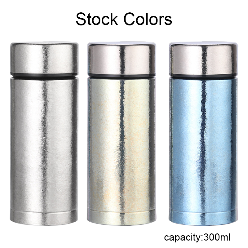 Wholesale custom logo 300ml CE Titanium bottle thermos insulated vacuum flask double walled water bottle