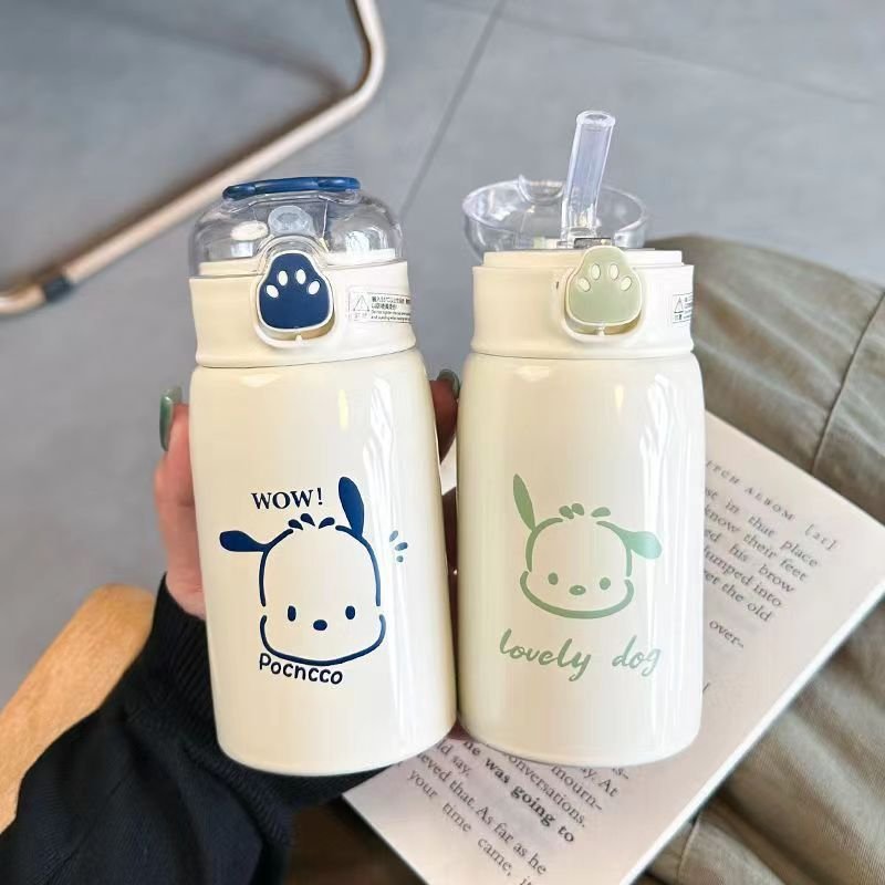 316 Stainless Steel Smart Cup Cute Portable Cartoon Children's Water Bottle Small Kettles Insulated Vacuum Flask