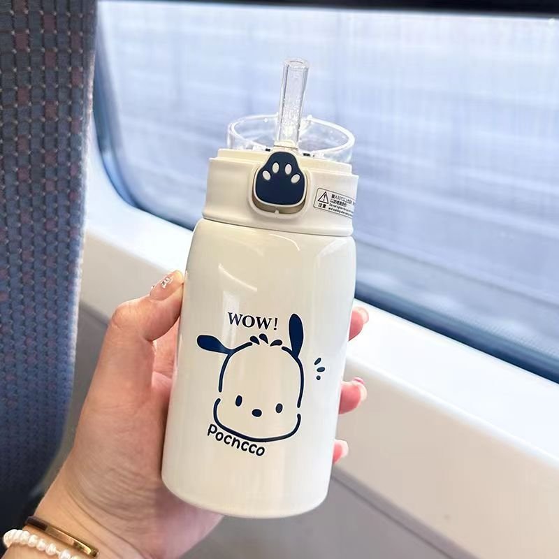316 Stainless Steel Smart Cup Cute Portable Cartoon Children's Water Bottle Small Kettles Insulated Vacuum Flask