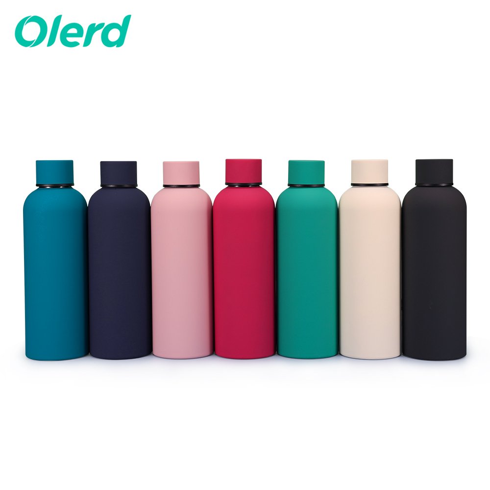 500ml 750ml 1000ml Double Wall Vacuum Flask Insulated Narrow Mouth 500ml Stainless Steel Water thermos with Custom Logo