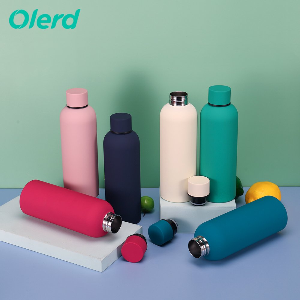 500ml 750ml 1000ml Double Wall Vacuum Flask Insulated Narrow Mouth 500ml Stainless Steel Water thermos with Custom Logo