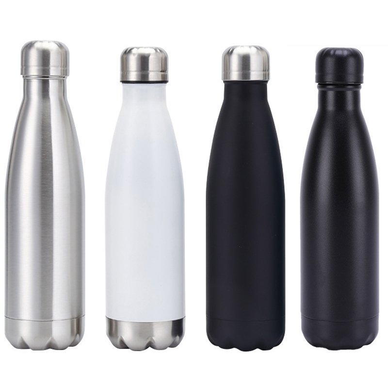 Water Bottle Best Selling Customized Camping Matte Coffee Water Double Wall Stainless Steel Thermo Manufacturer intelligent 17oz