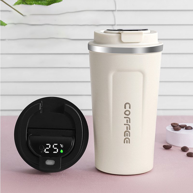 380Ml 500Ml Thermo Coffee Thermal Mugs 304 Stainless Steel Insulated Tumbler Vacuum Flask Water Bottles Travel Cups