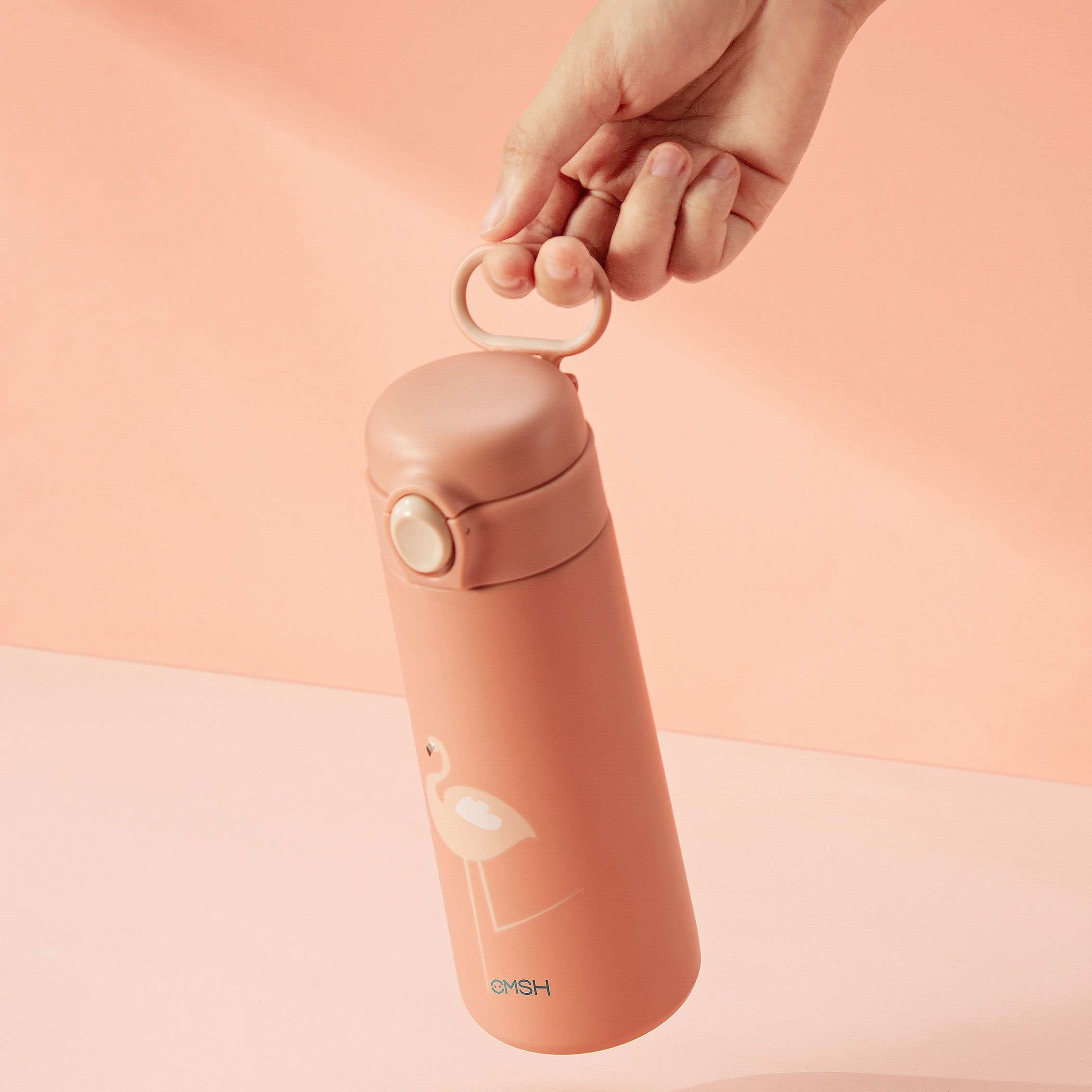 stainless steel bottle 530ML Hot And Cold Portable 304 SUS Double Wall School Kid Cute Insulated Flask Stainless Drink Bbottle
