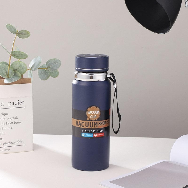 800ml New 316 Stainless Steel Insulated Cup Portable Large Capacity Sports Travel Vacuum Flask Thermos