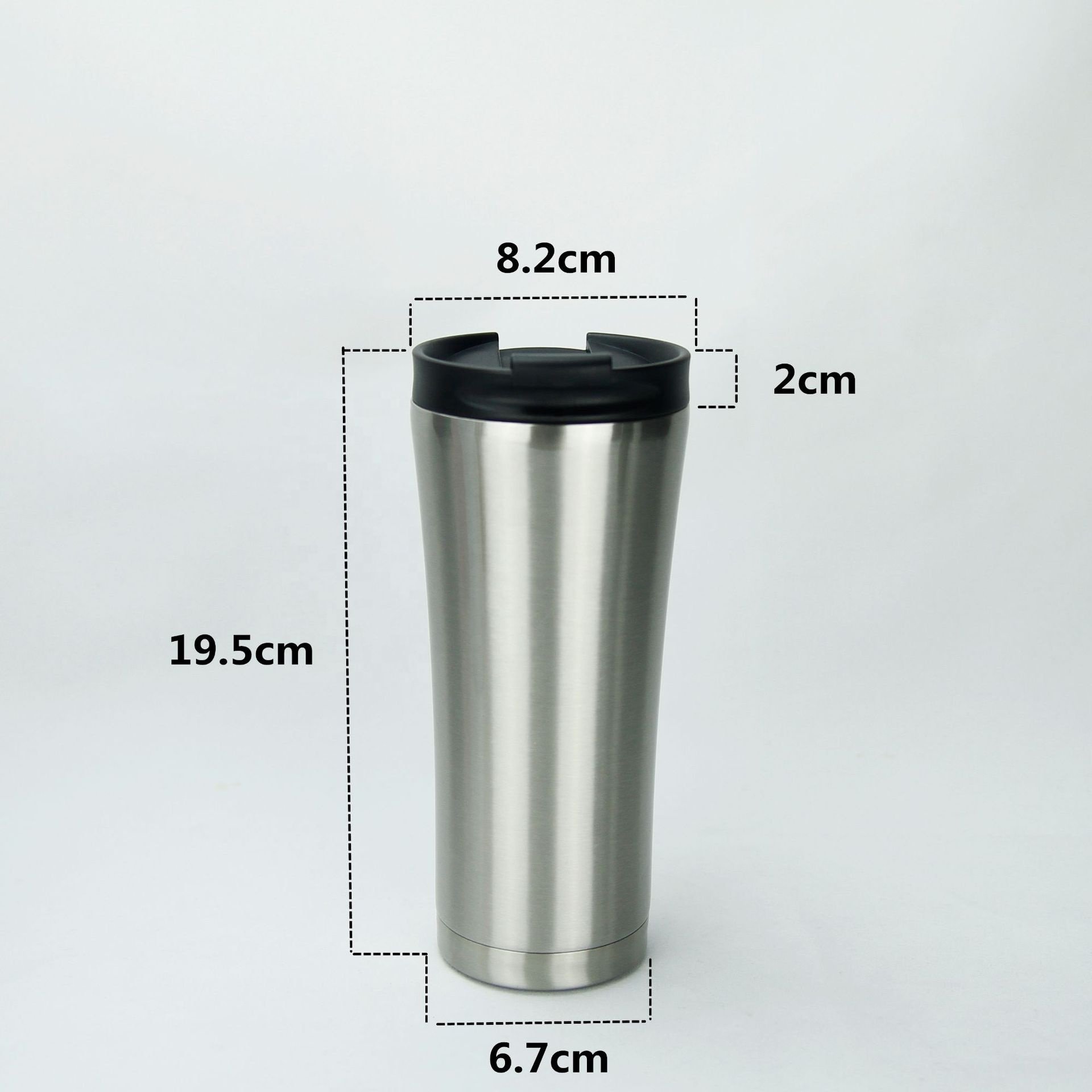 ZP 450ml in stock Custom Logo Matt Insulated Stainless Steel Coffee Mug Coffee Tumbler Travel