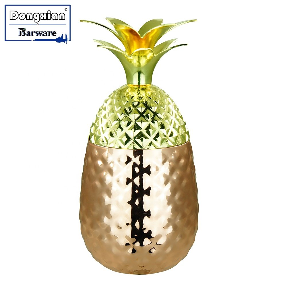 Pineapple Mug With Straw, Stainless Steel Pineapple Mug, Indian Pineapple Mug, 24oz, 18oz, 16oz, 14oz, 12oz, 2oz.