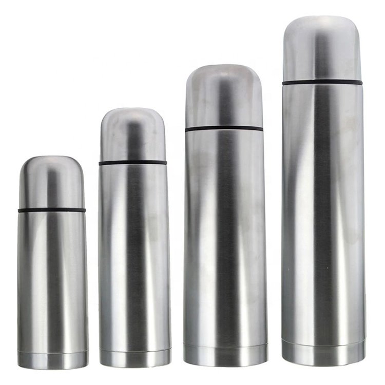 Wholesale durable portable flasks vacuum thermos bottle stainless steel double wall insulated vacuum flask thermos bullet flask