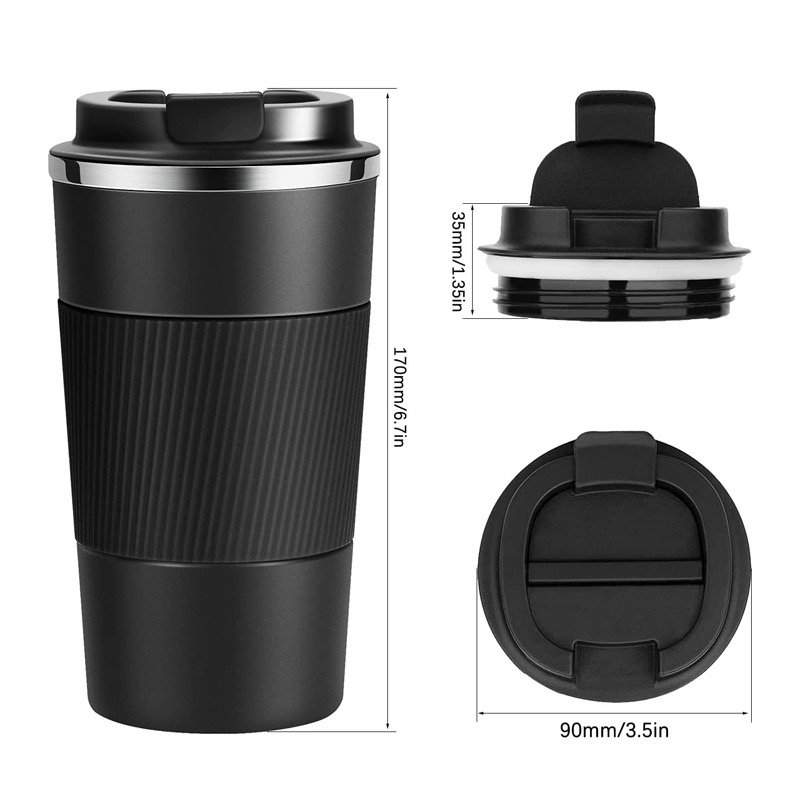 Eco-friendly Double Walled Stainless Steel Travel Coffee Mug Vacuum Insulated Reusable Coffee Tumbler Cup