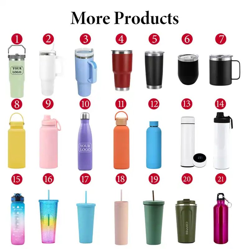 custom logo colorful double wall 304 stainless steel thermos Vacuum 350ml 500ml 750ml outdoor small mouth sports water bottle