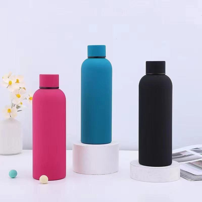 Custom Wholesale 500ml Thermos Water Bottle Cup Insulated Termo Stainless Steel Tea Coffee Vacuum Flask Thermoses With Logo