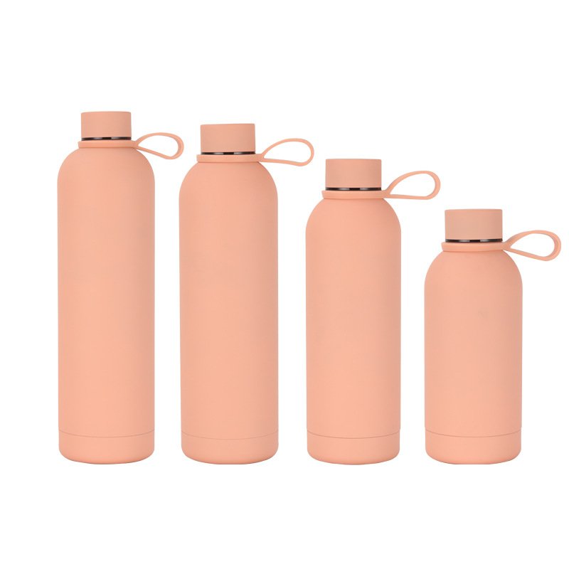 Factory Price 16Oz Tumbler Stainless Steel Camping Vacuum Flasks 500ml Drink Thermos Water Bottle with rope