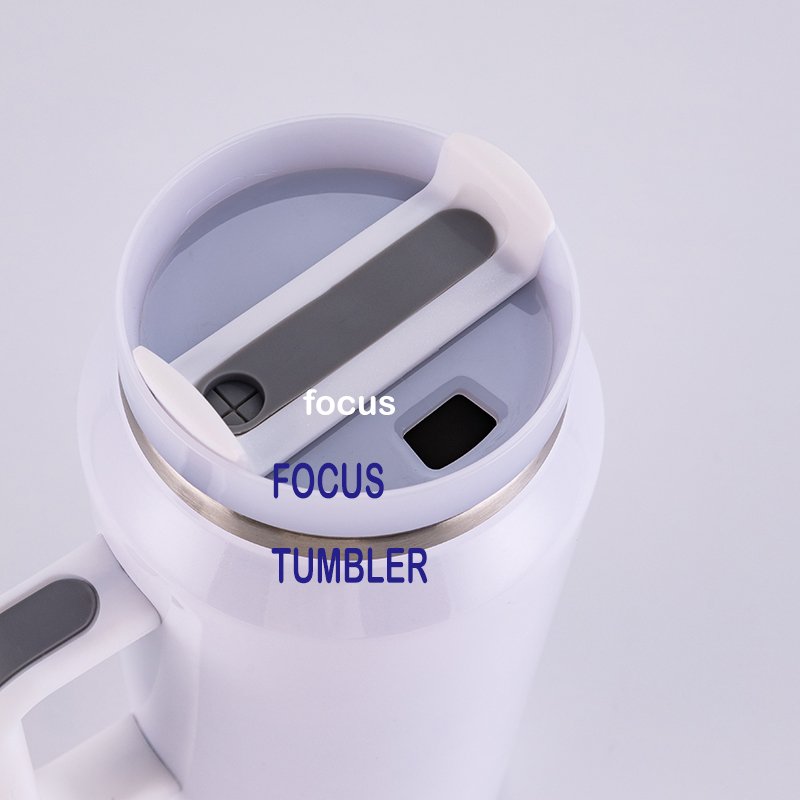 2024 NEW Style 64 OZ Large Size Sublimation Blanks Sport Tumbler with Handle lid straw Outdoor Use Stainless Steel Travel Mug