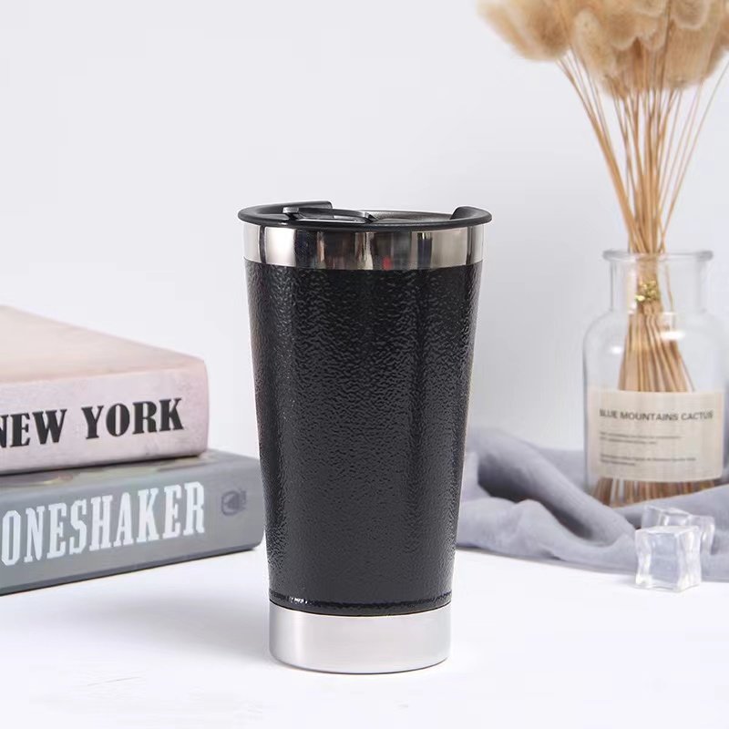 Customized 16oz Vacuum Insulated Tumbler 304 Stainless Steel Bottle Opener Beer Mug Ice Tyrant Cup Taper Coffee Cup