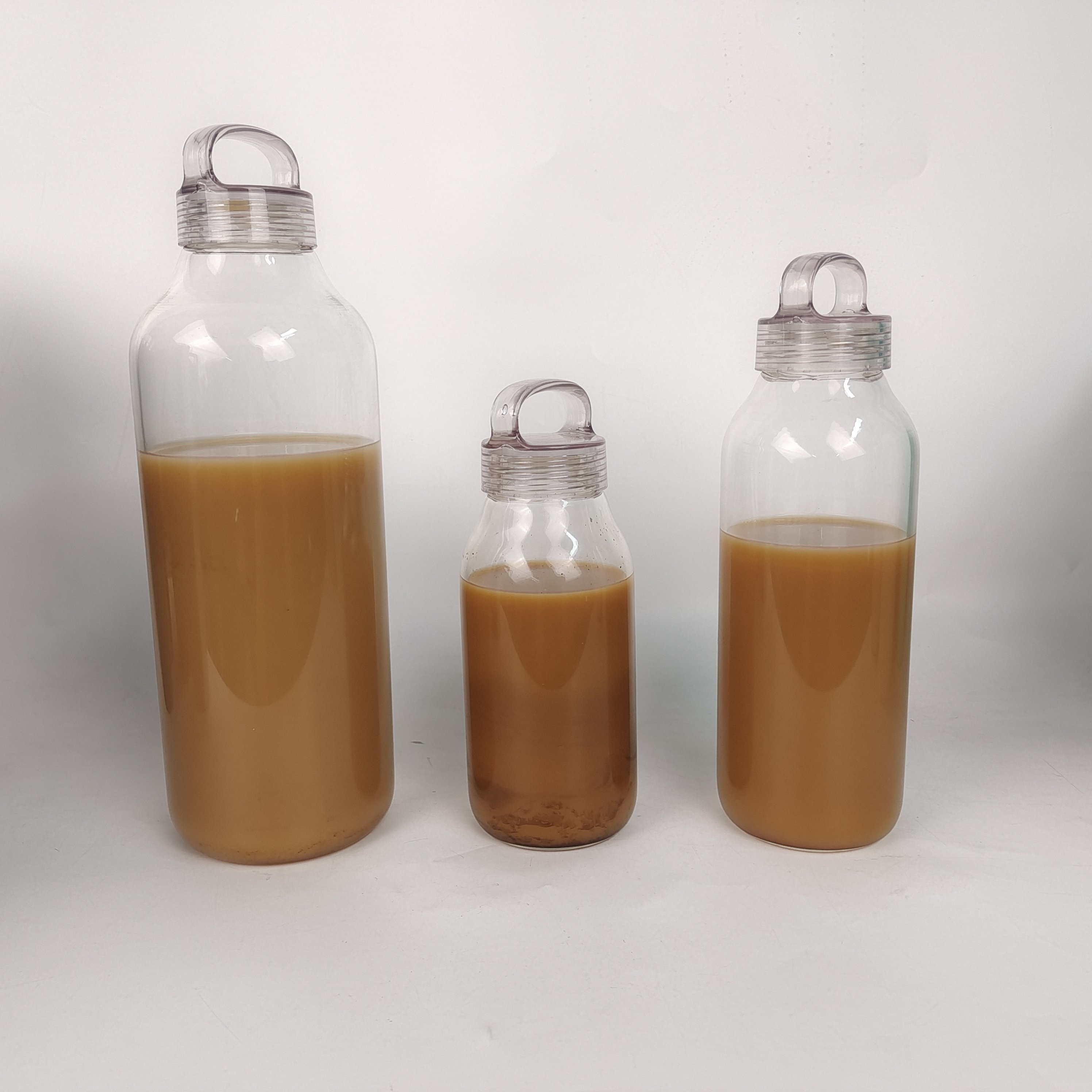 2023 New High borosilicate Glass water bottle with handle 300ml 500ml 900ml sublimation available