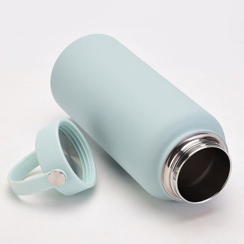 Hot Sale 32OZ Gym 1L Vacuum Flask Stainless Steel Cups Wide Mouth Sports Water Bottle