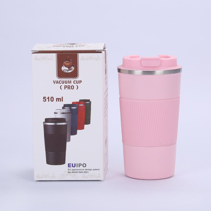 380ml 510ml Stainless steel vacuum insulation office cup outdoor travel cup coffee mug