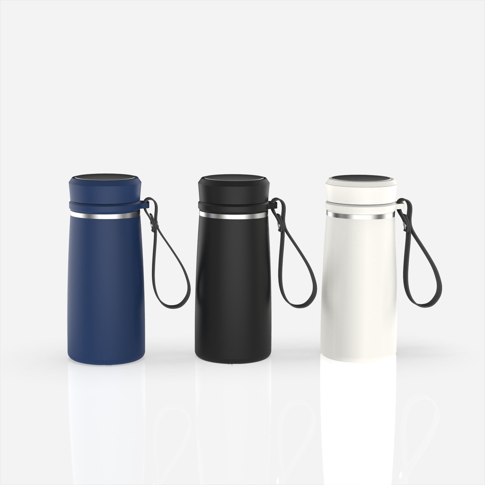 600ml Double Wall Water Bottle Stainless Steel Insulated Thermos for Tea Portable Vacuum Flask with Tea Infuser