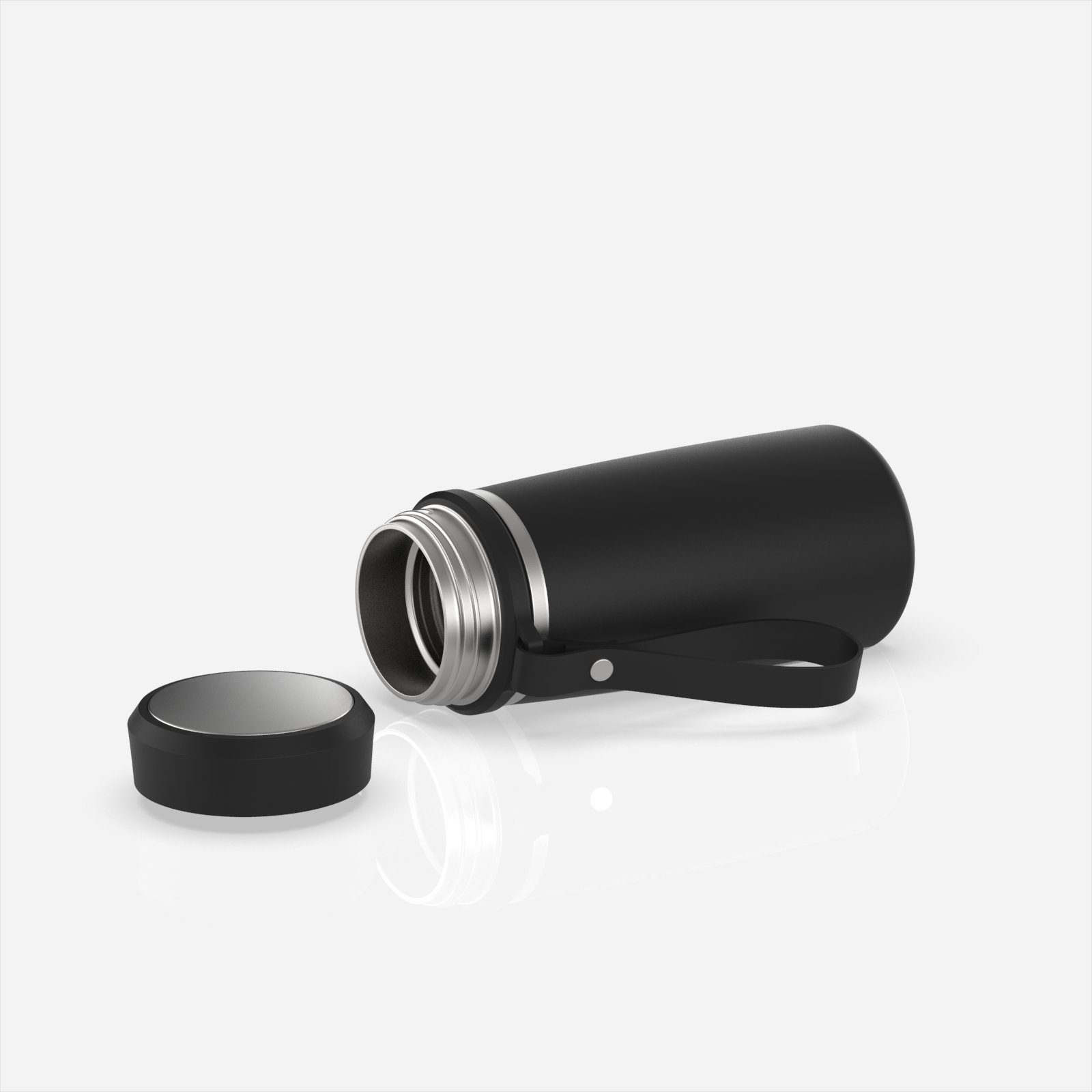 600ml Double Wall Water Bottle Stainless Steel Insulated Thermos for Tea Portable Vacuum Flask with Tea Infuser